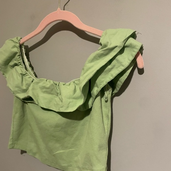 Zara Crop Top‎ size large - Picture 2 of 4